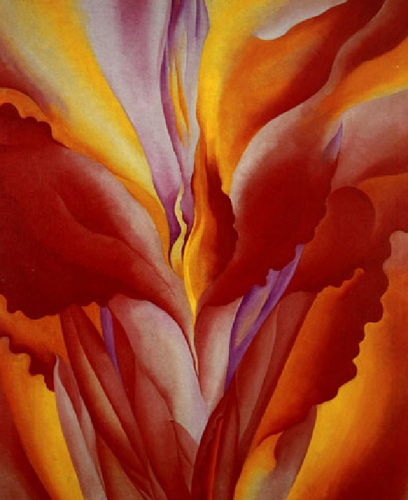 Georgia O'Keeffe Red Canna 1923